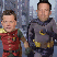 Ben Affleck and Matt Damon as Batman and Robin GIF